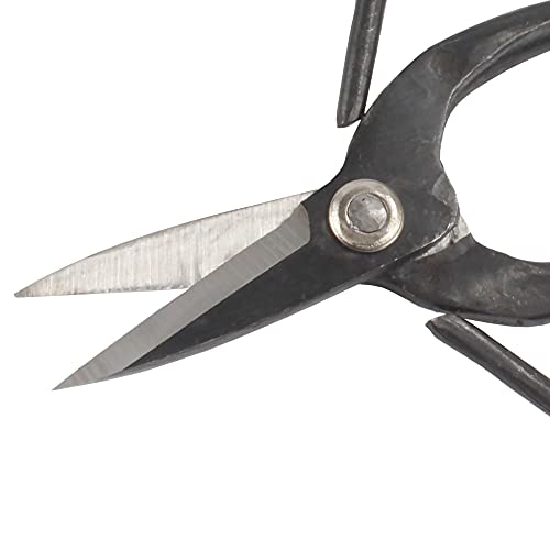BambooMN Bonsai Basics Set - 7.2" Trimming Shears & 7" Heavy Duty Butterfly Shear - 1 Set - color: Trimming Shear & Butterfly Shear Set, size: 1