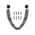 "Nuk3y Heavy Duty Storm Crash Chain with Solid Brass Bracket (Matte Black, 20-1/2"")" - color: Matte Black, size: "20-1/2"""