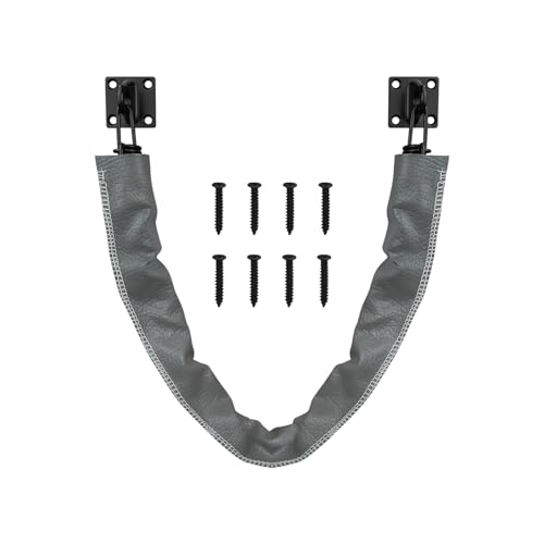 "Nuk3y Heavy Duty Storm Crash Chain with Solid Brass Bracket (Matte Black, 20-1/2"")" - color: Matte Black, size: "20-1/2"""
