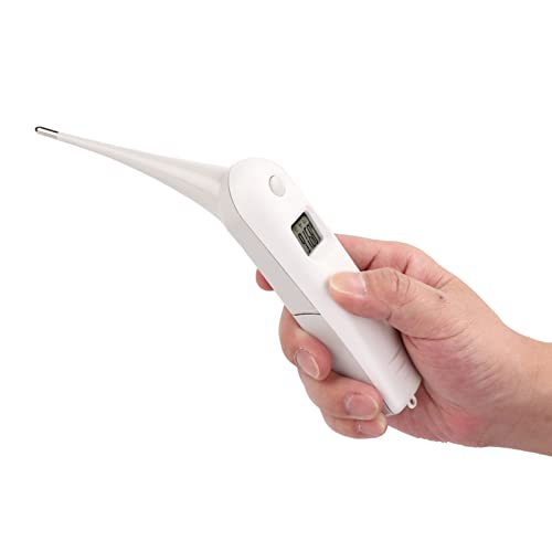 Dioche Veterinary Electronic Thermometer – Digital Temperature Tester with LCD Display & Ergonomic Handle for Livestock (Pigs, Cattle, Sheep, Horses)