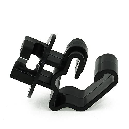 50Pcs Electric Fence Wire Insulators, Snap-on T-Post,Black - style: INS505 50 pcs
