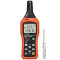 Protmex Digital Temperature Humidity Meter, Thermometer Hygrometer with Ambient Dew Point and Wet Bulb Temperature Indoor and Outdoor, Data Logger with Min/Max Hold, LCD Backlight, PT6508