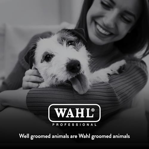 Wahl Pro Animal KM10+ Corded Clipper, Cats, Dogs & Horses, Purple | #10 Prime Series Blade, LOCKGUARD Technology, Textured Housing with Lightweight Design, Fits Cats, Dogs, and Horses