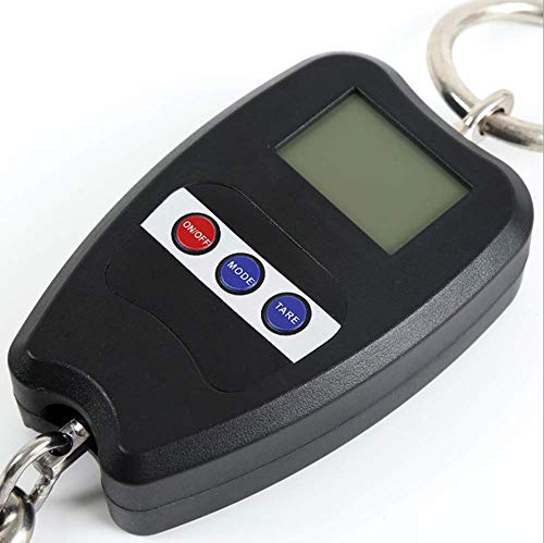 Hanging Weight Scale Industrial Heavy Duty for Farm, Hunting, Bow Draw Weight, Big Fish & Hoyer Lift with Accurate Sensor Digital, Professional (440LBS Black) - color: 440LBS Black