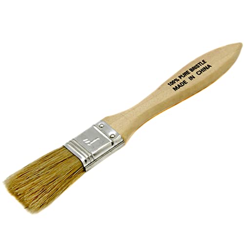 Chef Craft 20393, 1-piece Pastry Brush, 7 1/2 Inch, Brown - size: 7.5 inches in length 1 inch width