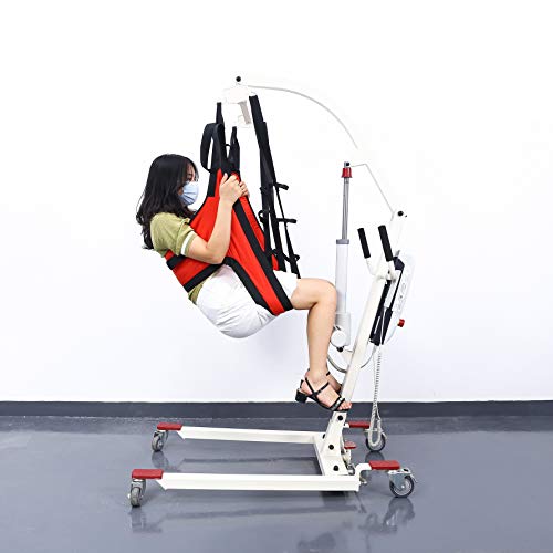 Patient Lift Sling - Commode Medical Transfer for Shower Bath, U Sling for Toileting, Elderly Bariatric - Divided U Slings, XS - size: X-Small