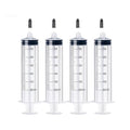 4 Pack 60 ml Syringe for Liquid Without Needle,Luer Lock Syringes with Cap, Individually Wrapped,Measurement for Scientific Labs,Measuring Liquids,Pet Feeding,Oil or Glue Applicator (B 4 Pack 60ml) Luer Lock - size: B 4 Pack 60ml