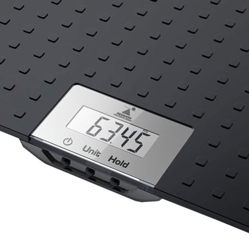 Redmon Digital Dog Scale for Large Pet & Animal with Non-Skid Mat, 225 Lb Capacity, Black - Portable Weighing Scale for Dogs, Puppies, Cats, and Livestock