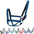 Majestic Ally Adjustable Nylon Cattle Halter with Padded Crown and Nose - 6-Month Warranty - color: Teal