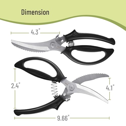 Mr. Pen- Heavy Duty Poultry Shears, Chicken Shears, Meat Cutting Scissors | Chicken Scissors Heavy Duty