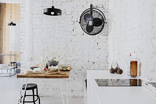 Air King 9020 1/6 HP Industrial Grade Wall Mount Fan, 20-Inch,Black - style: Mount Fan