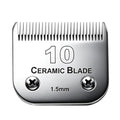 10 Blade Dog Grooming Clipper Blades Compatible with Andis Dog Clippers | Dog Grooming Blades for Oster A5,Wahl KM10 Series,Detachable Stainless Steel Blade,Size 10, 1/16-Inch Cut Length - color: 10:1/16''(1.5mm)