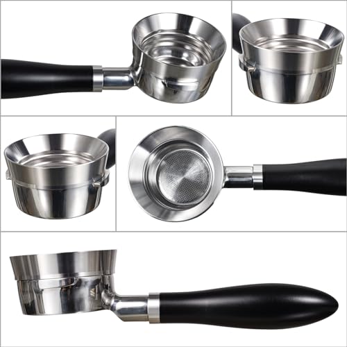 MATOW Magnetic Espresso Dosing Funnel for 58mm Portafilter | 8 Built-In Magnets, 304 Stainless Steel, Mess-Free Dosing Ring V2, Magnetic Fit - size: 58mm