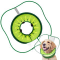 Supet Sponge Dog Cone Collar Stop Licking After Surgery, Dog Donut Collar | Adjustable Dog Recovery Collar Alternative, Detachable Shield, Soft, Comfy Cone, Neck Pillow for Large Dogs - color: Kiwi, size: XXL(Neck 18"-23")