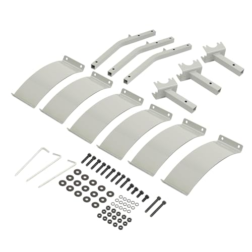 55 Gallon Livestock Feeder Tripod Barrel Band Leg Mounting Kit Drum | Deer Feeders Steel Tripod Only Band Barrel Stand System Powder Coated Gray
