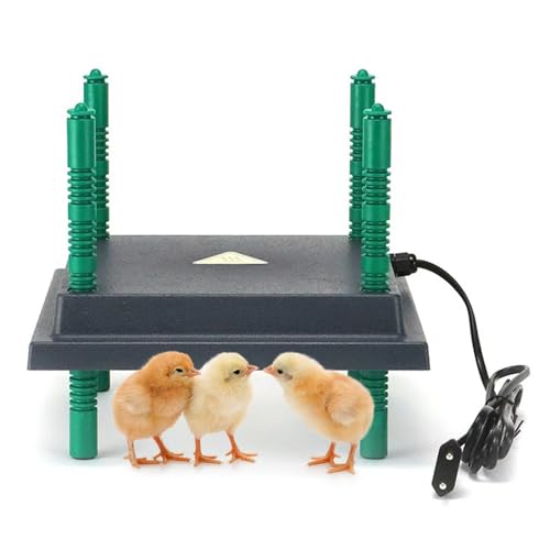 Farmight Chick Heater Plate, Adjustable Height, 3 Size Options (10x10) - size: 10x10