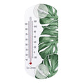 La Crosse 204-1520L 8-inch Analog Capillary Window Thermometer with Monstera - color: Emerald