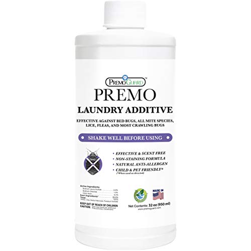 Premo Guard Bed Bug, Mite & Lice Natural Laundry Detergent Additive - size: 32 Fl Oz (Pack of 1)