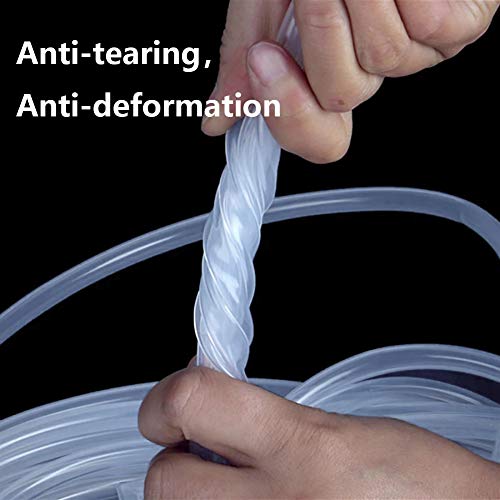 1/16" ID Silicone Tubing, Food Grade 1/16" ID x 1/8" OD 3 Feet Length Pure Silicone Hoses High Temp for Home Brewing Winemaking - size: 1/16"ID x 1/8"OD, style: 3 Feet Length