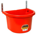 Little Giant® Plastic Fence Feeder | Pig Feeder | Clip On Fence Feeder | Mountable Feed Bucket | 20 Quarts | Red - color: Red, size: 20 Quarts