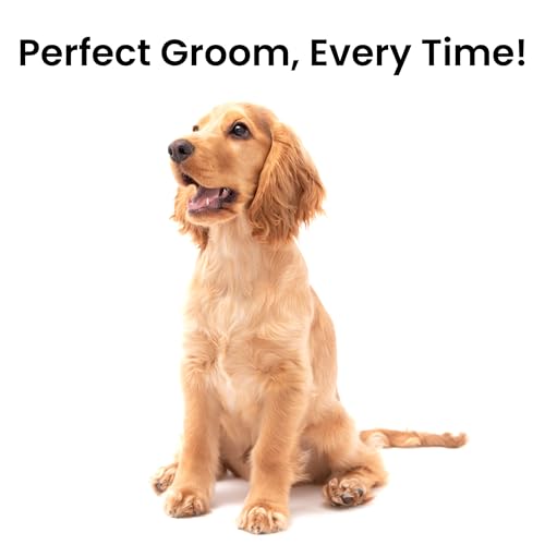 Fresh Ultra Half & Half Metal Pet Comb, Oval Aluminum Handle, Metal Grooming Comb for Dogs, 7.5" - style: Ultra Half & Half