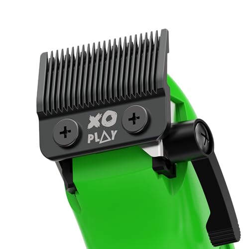 TPOB Play Barber Hair Clippers for Men 7500 RPM with Rubber Grips (Green) - color: Green