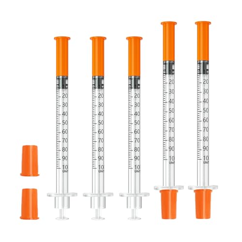 Syrings 1ml 29G 5/16" (8mm), Individually Wrapped, Box of 100 - size: 1ml 29G 5/16 Inch