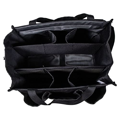 Dura-Tech Smartchoice Grooming Tote | Color Navy | Ultimate Stable Organizer | Dirt-Control Feature | Easy Carry Design | Sturdy 600D Poly Material - color: Navy