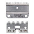 FURZONE A2 Large Animal Clipper Blade (Extra Short) - 2 in 1 Set (35&17 Teeth), Horse Grooming Replacement Blade, Professional Stress-Free Grooming, 0.03-Inch/0.75mm Cut Length - size: Extra-Short 0.75mm