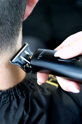 Supreme Trimmer 2-in-1 DLC T-Shaper Beard & Hair Trimmer + Crunch Lite Foil Shaver | Barber-Grade Precision & Travel Kit | Cordless Beard Grooming Set - style: Crunch Lite & DLC T-Shaper