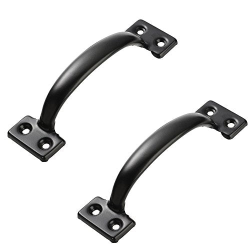 V171 6-1/2" Pulls in Black- 2 Pack - size: 6-1/2 inch 2 Pack