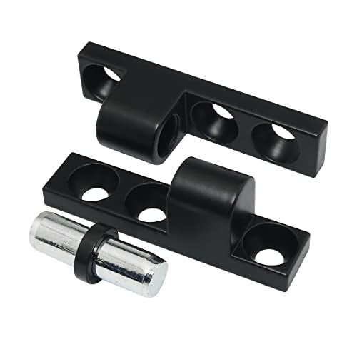 VDetachable Hinge ITROLLE 2PCS CL215 Barrel Style Detachable Hinges for Doors Windows Cupboards Shoe Closets, Gate Hinge
