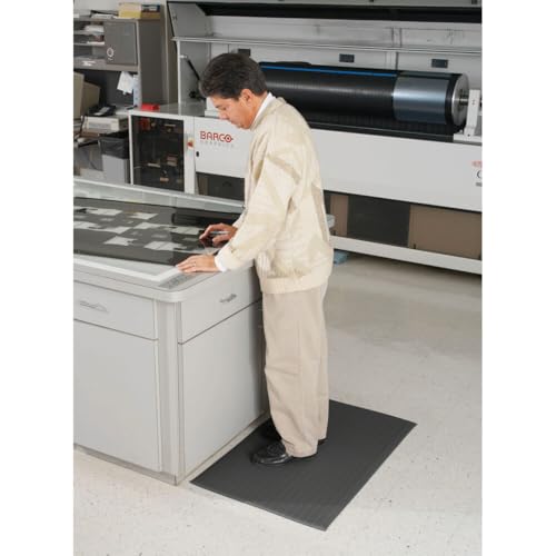 Guardian Floor Protection Anti-Fatigue Mat 24030502-1 Each - size: 60"L x 36"W x 0.3"Th
