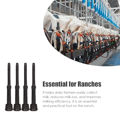Milking Liner Rubber 4 Pcs, Rubber Inflation Liner for Cow (240) Milking Equipment for Cows - style: 240