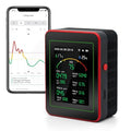 15-in-1 Air Quality Monitor with WiFi, Indoor Temperature Humidity Sensor, Real-Time Display, App Control, Portable for Home and Office