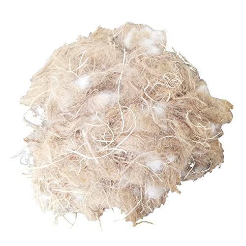 Natural Bird Nesting Materials, Bird Nest Material,Great for Nest Building and Hideouts，(100G / 3.5OZ) - size: Mixture 3.5 Oz
