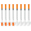 1cc/ml 31G 1/4"(6mm) Individually Wrapped Laboratory Tools, Box of 100 - size: 1ml 31G 1/4 Inch