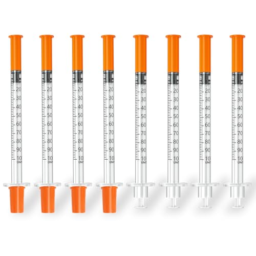 1cc/ml 31G 1/4"(6mm) Individually Wrapped Laboratory Tools, Box of 100 - size: 1ml 31G 1/4 Inch