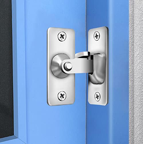 90 Degree Right Angle Gate Latches, Latches for Barn Doors, Windows, Garden Gates, Cabinets, and Sliding Doors
