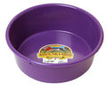 Little Giant® Plastic Utility Pan | Feed Pan | Durable & Versatile Livestock Feeding Bucket | Made in USA | 5 Quart | Purple - color: Purple, size: 5 Quarts