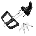 Shed Door Latch, Safe and Durable, Premium Shed Locks with 4 Keys, Widely Use, T-Handle Lock Kit for Storage Barn, Chicken Coops, Camper, Easy to Install, 4½" and 5½" Stem - size: 4-1/2 Inch Stem