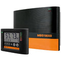 Gallagher MBS1800i Multi Power Electric Fence Charger | 18.0 Joule 12v Battery, Solar, or 110v AC Energizer with External Control and Display Panel | Powers Up to 200 Miles / 1200 Acres