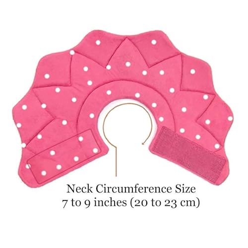 SunGrow Cat Cone Collar Soft Washable, Cat Recovery E Collar Sleep Cone After Surgery to Stop Licking, Pet Cone of Shame Alternatives, Scratch & Bite Proof Grooming Soft Cone for Easy Nail Cutting