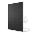 Arlo Solar Panel Charger (White), Arlo Certified Accessory, Weather Resistant, Easy Install (2025 Released), Works with: Essential Series, Go 2, Pro 3/4/5S/6/6 XL, Ultra Series, Wireless Floodlights - color: White