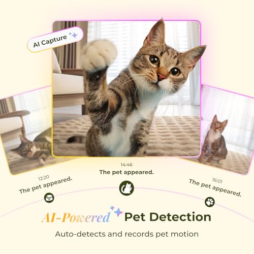 ARENTI Automatic Cat Feeder and Water Dispenser with Camera, 2K Adjustable View & Invisible Privacy Mode, 4.5L Cat Food Dispenser Fountain Combo, 5G/2.4G WiFi, 2-Way Audio, AI Alerts, Battery Backup