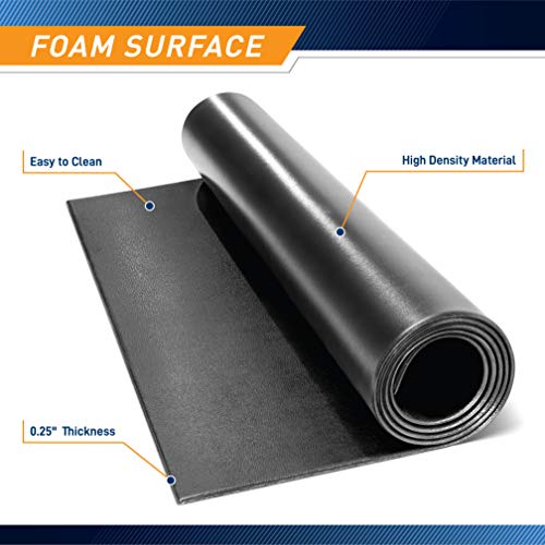 Marcy Fitness Equipment Mat and Floor Protector Compatible for Treadmills, Elliptical, Exercise Bikes, Stationary Cycles and Accessories - style: Extra Long 78"