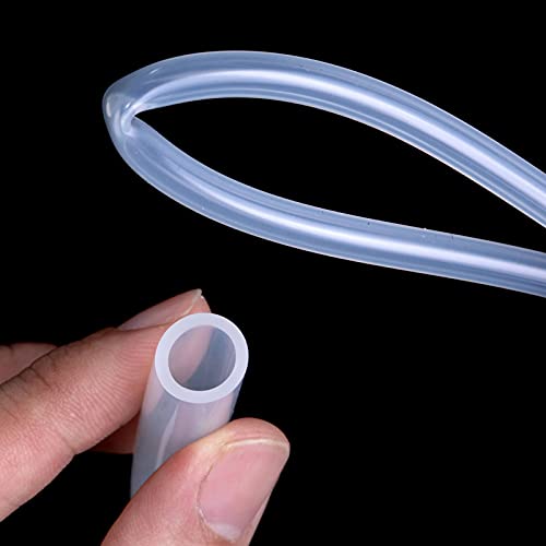 1/4" ID Food-Grade Silicone Tubing - High Temp Silicon Tube 1/4" ID x 3/8" OD 10 Feet Pure Flexible Silicone Rubber Tube For Home Brewing Pump Transfer Winemaking, Kegerator,Aquaponics - size: 1/4" ID x 3/8" OD 10 Feet