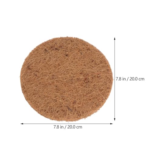 Pigeon Nest Pad 10 Pack 7.87X7.87 Inch Coconut Coir Bird Mat Lightweight Breathable Nesting Pad for Homing Pigeons Egg Breeding Accessories