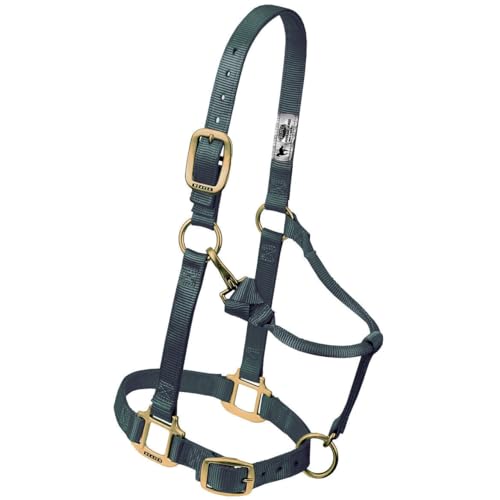 Weaver Leather Original Adjustable Nylon Horse Halter, Purple, Arabian/Cob