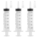 60ml Syringe with Cap, Syringes without Needle for Liquid, Scientific Labs, Measurement, Pet Feeding ,Ink Refilling ,Oil or Glue Applicator (3 Pack) - style: 60ml